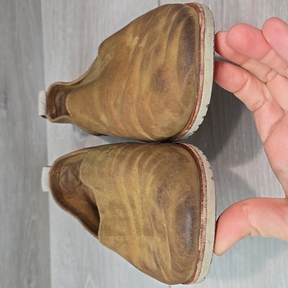 Sorel Women Ella Leather Loafer Slip on shoes sz 9 - Picture 4 of 10